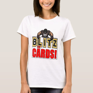 Las Mujeres Blitz La Camiseta De Las Cartas
