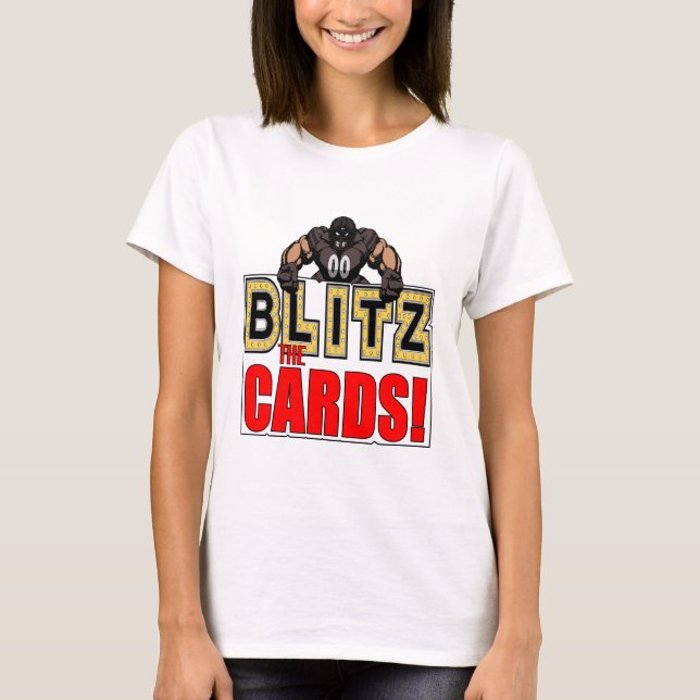 Las Mujeres Blitz La Camiseta De Las Cartas (Anverso)