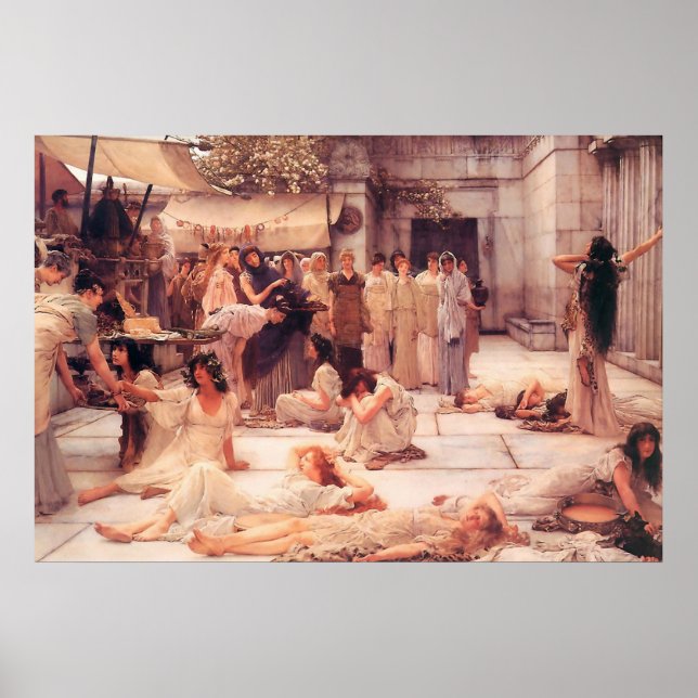 Las Mujeres De Amphissa - Poster De Arte De Reprod (Frente)