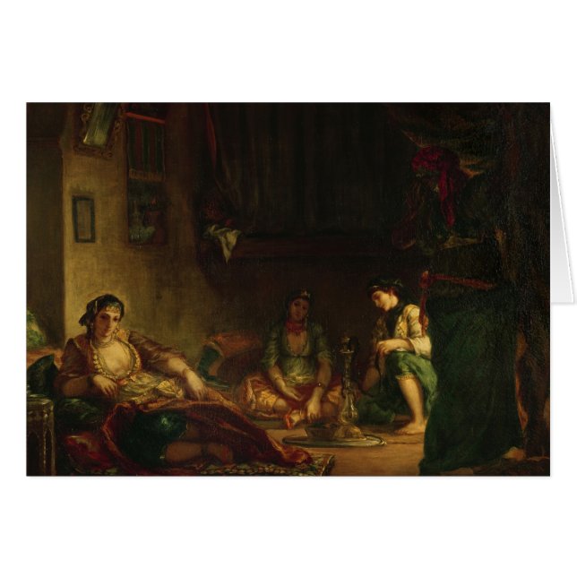 Las mujeres de Argel en su Harem, 1847-49 (Anverso (Horizontal))