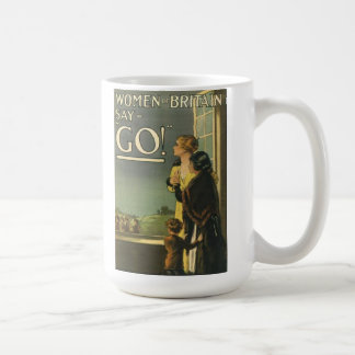 Las "mujeres de Gran Bretaña dicen van" taza