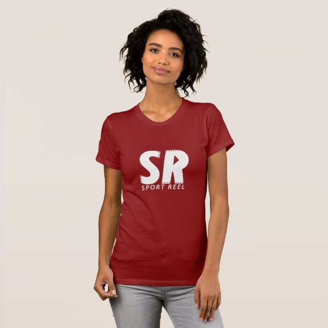 LAS MUJERES DE SPORTREEL FIT LA CAMISETA ROJA CON (Anverso completo)
