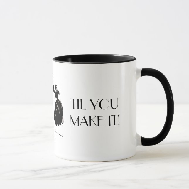 Las mujeres inspiraron la taza de la taza de café (Derecha)