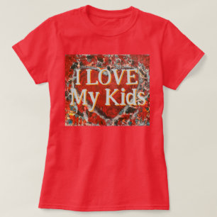 Las mujeres me encantan mis hijos camiseta de San