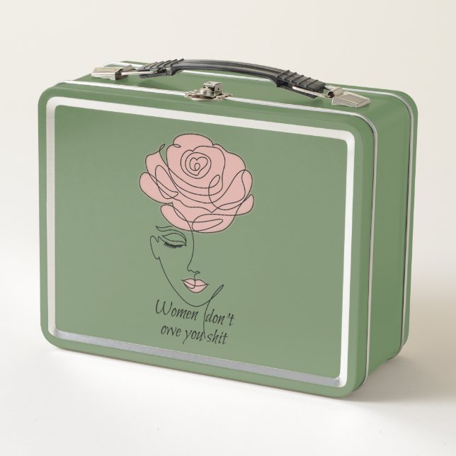 Las mujeres no te deben el Lunchbox (Anverso)