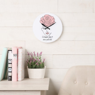 Las mujeres no te deben el reloj de pared