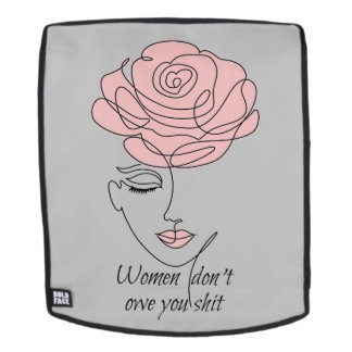 Las mujeres no te deben la mochila #2 cara