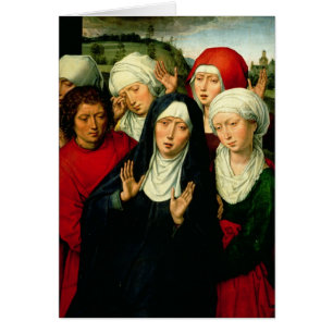 Las mujeres santas, el panel derecho