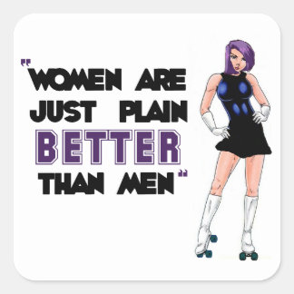 Las Mujeres Son Mejores Pegatinas