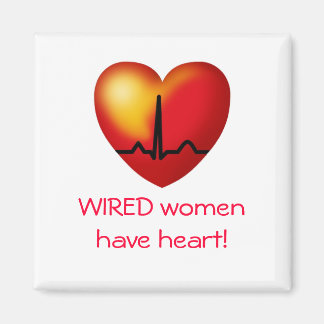 Las mujeres WIRED tienen imán cuadrado del corazón