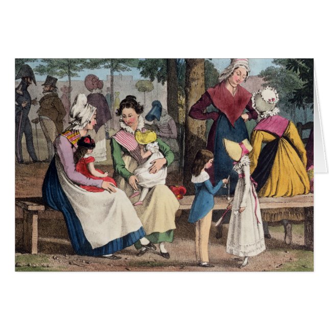 Las niñeras, 1820 (Anverso (Horizontal))
