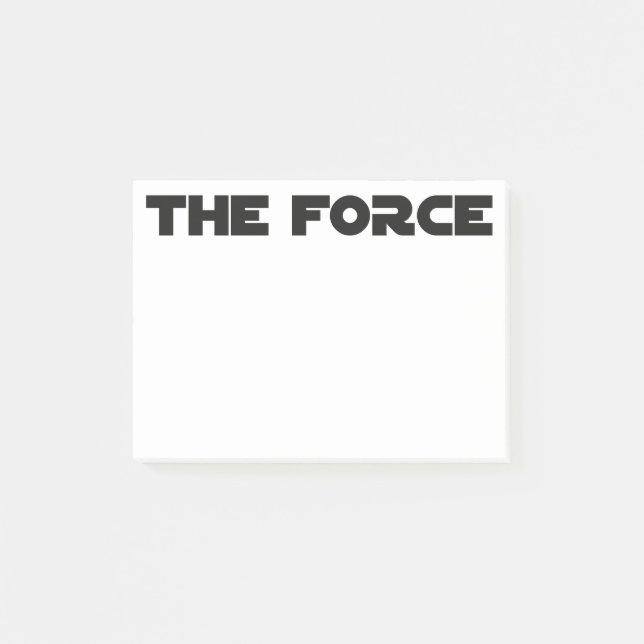 Las notas Post-it® The Force™ (Anverso)