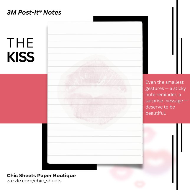 Las notas Post-It® The Kiss (Subido por el creador)