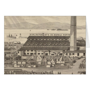 Las obras de mármol de Burlington Manufacturing Co