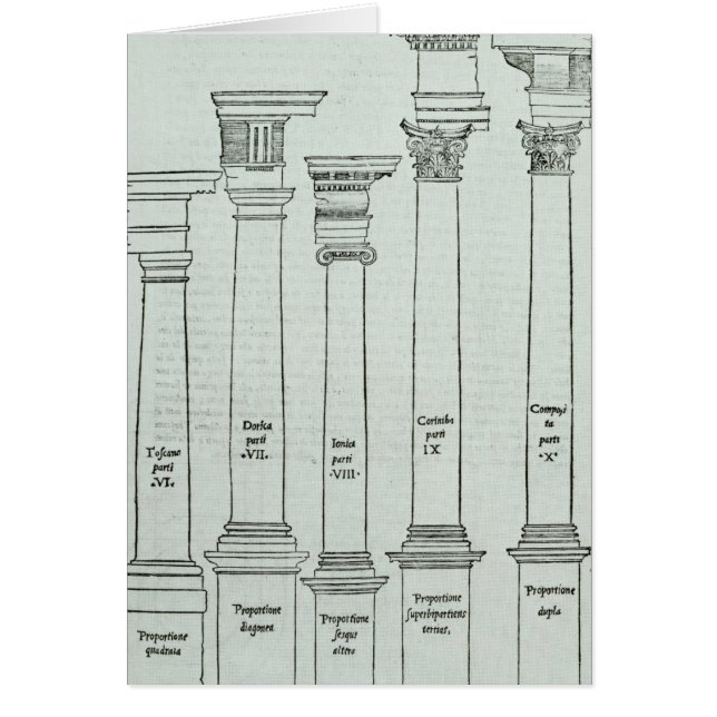 Las órdenes de la arquitectura (Frente)