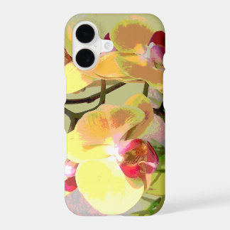 Las orquídeas amarillas al sol de la tarde