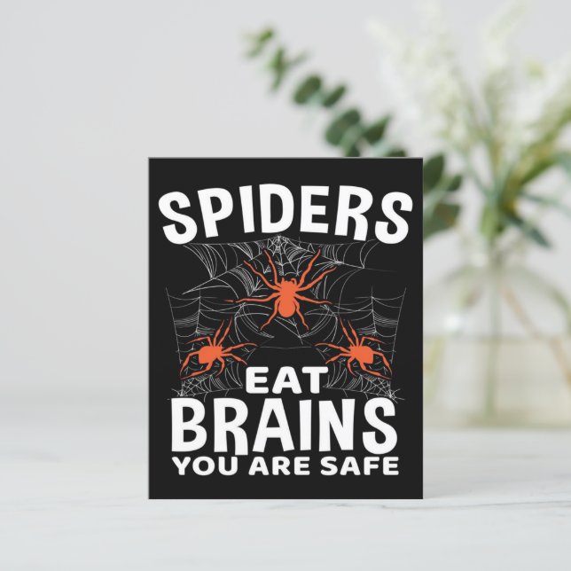 Las páginas web de arañas comen el cerebro que est (Anverso de pie)