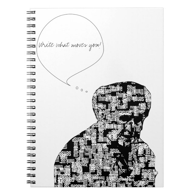 Las palabras hacen que el cuaderno el | del hombre (Frente)