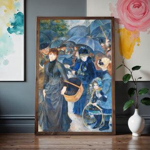 Las paraguas, Pierre Auguste Renoir Arte