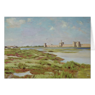 Las paredes de la ciudad de Aigues-Mortes, 1867