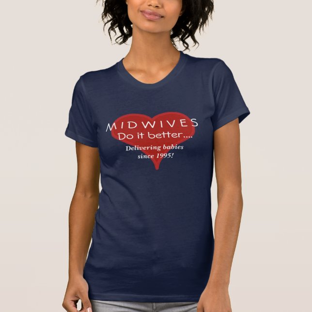 Las parteras mejora la camisa de la publicidad (Anverso)