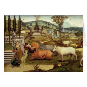 Las pasiones de Pasiphae, esposa de rey Minos del