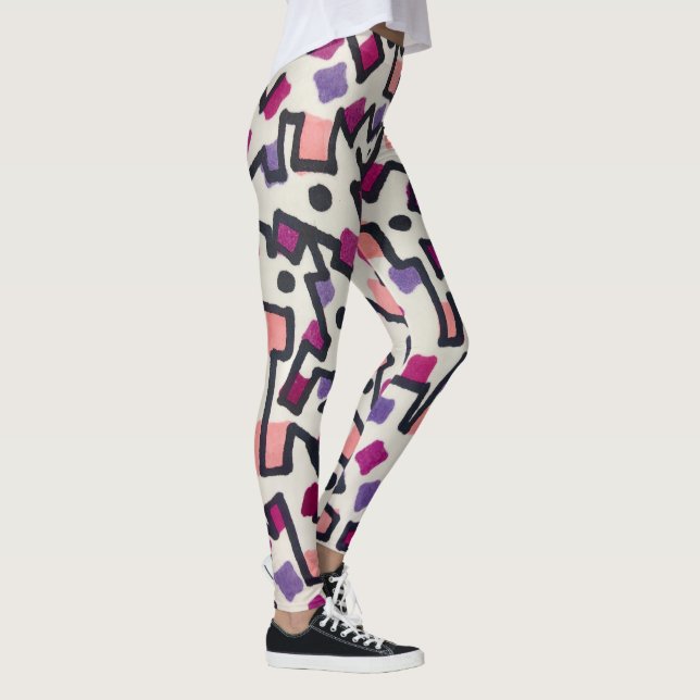 ¡Las pesas de Travelin! Leggings de cualquier luga (Derecha)