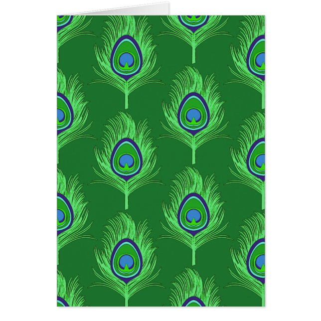 Las plumas de pavo real, el verde animalísimo en e (Frente)