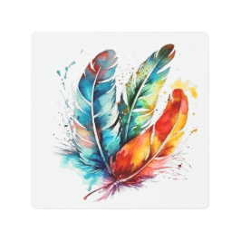 Las plumas espirituales: el arte de las acuarelas 