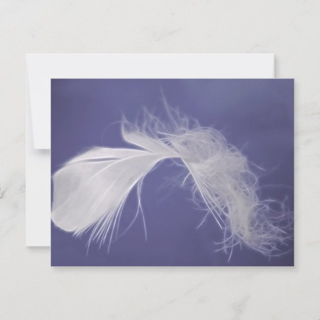 Las plumas son símbolos de la espiritualidad (Anverso)