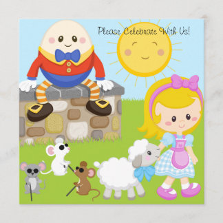 Las poesías infantiles modificaron invitaciones