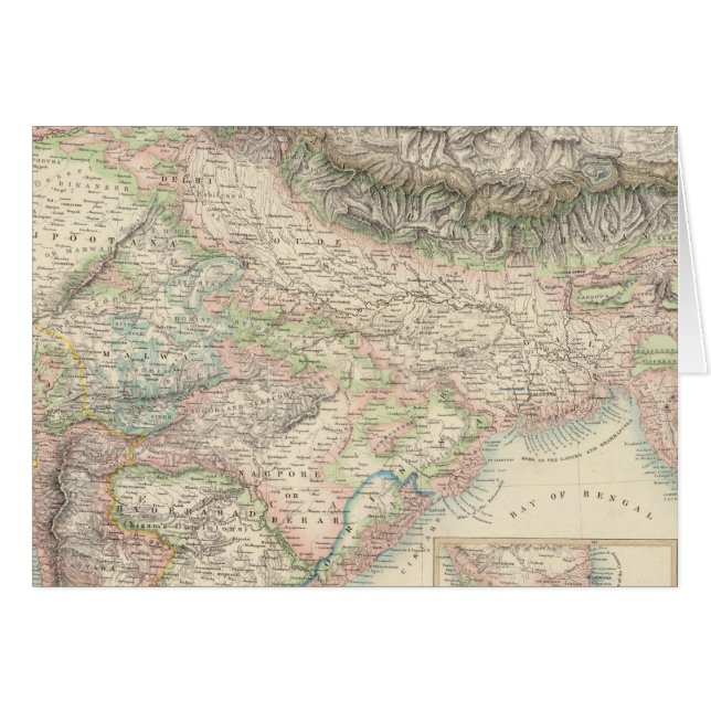 Las posesiones británicas en las Indias Orientales (Anverso (Horizontal))