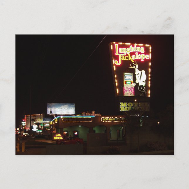 Las postales de Laughing Jackalope Las Vegas (Anverso)