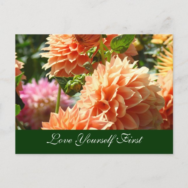 Las postales de mamografía te aman primero (Anverso)