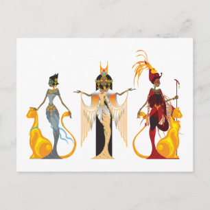 Las postales del divas de Egipto