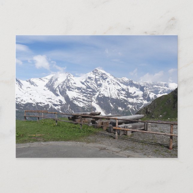 Las postales del personalizado de los Alpes (Anverso)