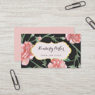 Las preciadas tarjetas de negocios de Florals