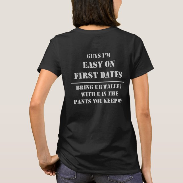 Las primeras fechas son camisetas fáciles (Reverso)
