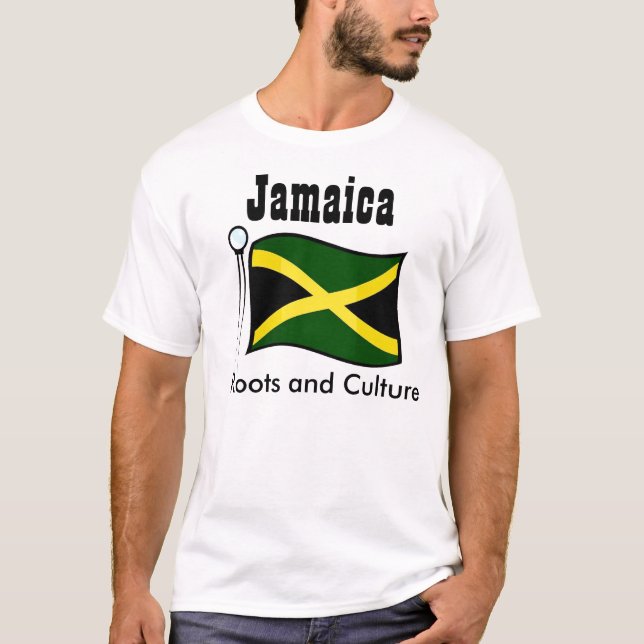 Las raíces y cultura de las camisetas de Jamaica (Anverso)