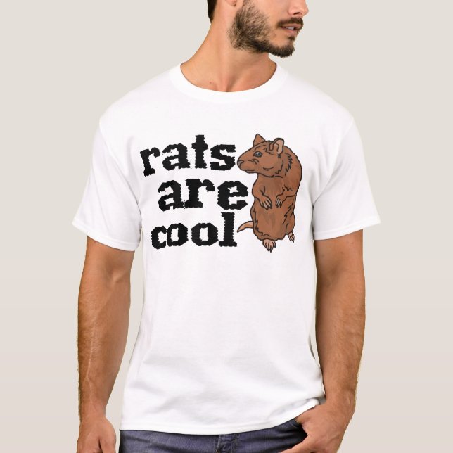 Las ratas son camiseta fresca (Anverso)