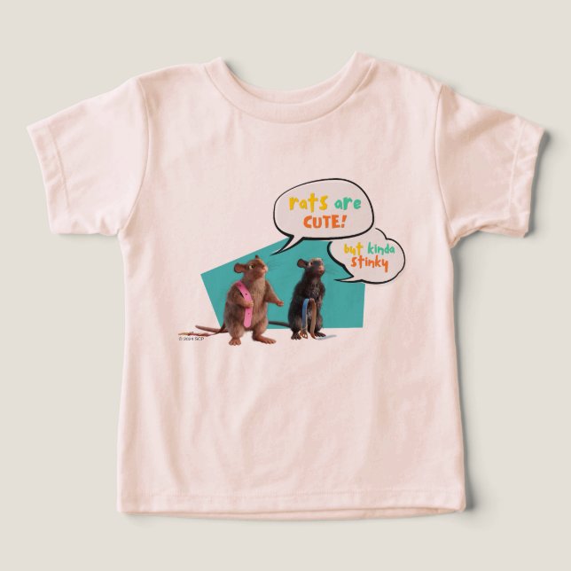 Las Ratas Son Cuestas Pero Un Poco Estrafalarias (Diseño delantero )