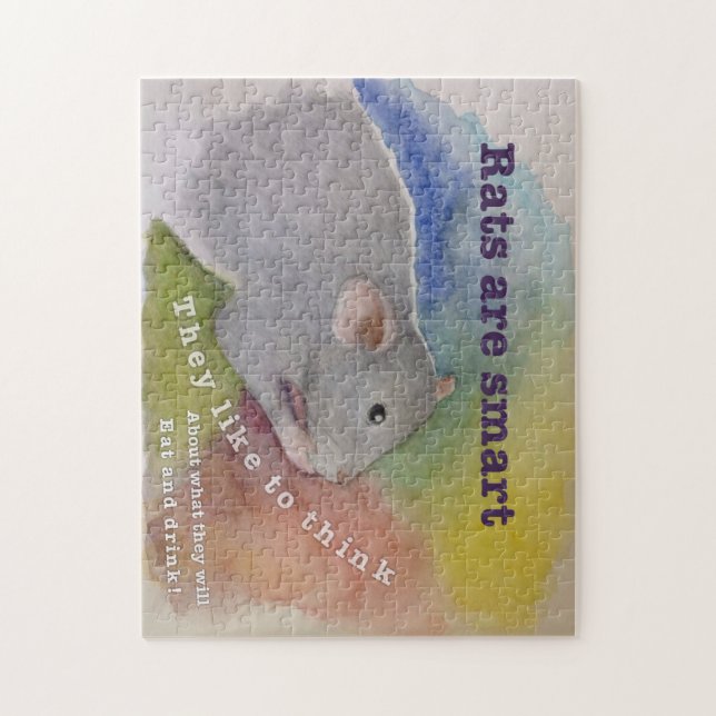 Las ratas son rompecabezas elegante (Vertical)