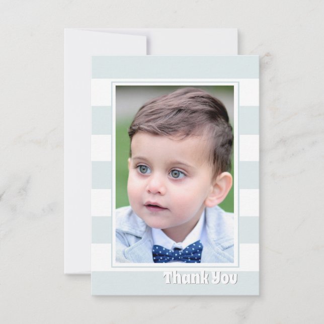 Las rayas intrépidas le agradecen tarjeta de la (Anverso)