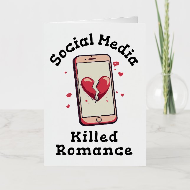 Las redes sociales mataron el romance (Anverso)