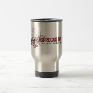 Las rocas DA de DigiShopTalk contienen la taza del