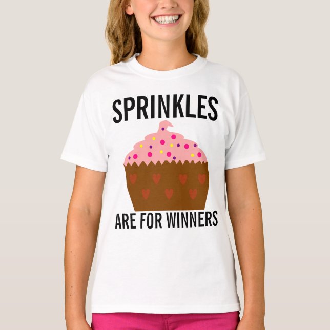 Las rociadas son para los ganadores, las camisetas (Anverso)