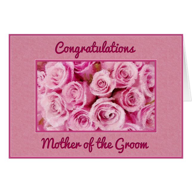 Las Rosas pintadas de la madre de Groom (Anverso (Horizontal))