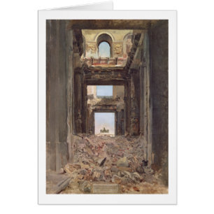 Las ruinas del Tuileries, 1871