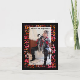 ¿Las ruinas son Laugh Lines? Sin tarjeta de saludo