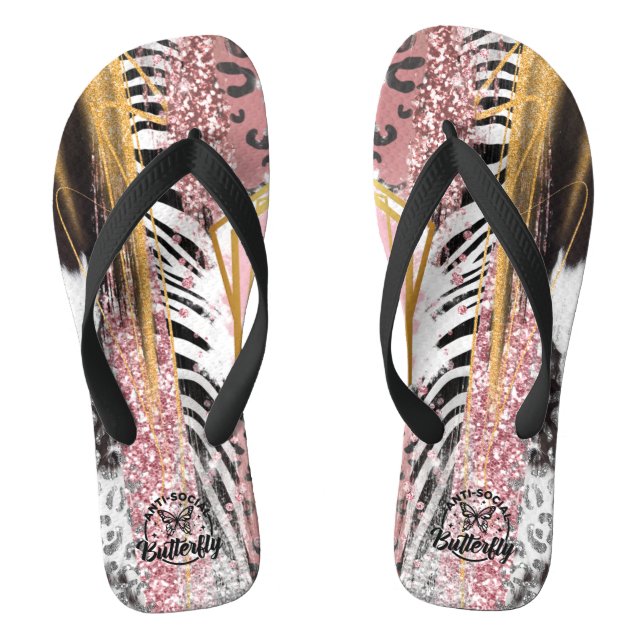 Las sandalias antisociales de la mariposa (Plantilla)